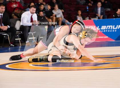 Thumbnail 1 in CIF State Girls Wrestling Championships (Finals) photogallery.