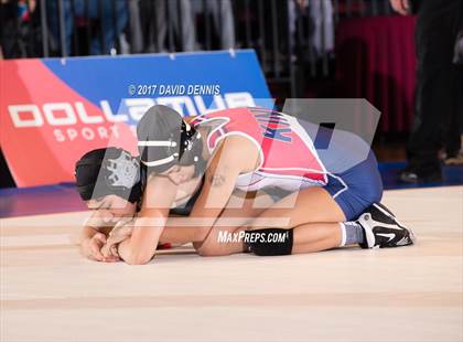 Thumbnail 2 in CIF State Girls Wrestling Championships (Finals) photogallery.