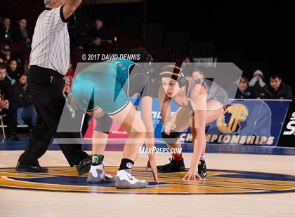 Thumbnail 2 in CIF State Girls Wrestling Championships (Finals) photogallery.