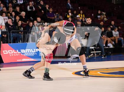 Thumbnail 2 in CIF State Girls Wrestling Championships (Finals) photogallery.