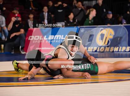 Thumbnail 2 in CIF State Girls Wrestling Championships (Finals) photogallery.