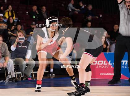 Thumbnail 3 in CIF State Girls Wrestling Championships (Finals) photogallery.