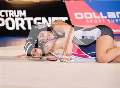 Thumbnail 2 in CIF State Girls Wrestling Championships (Finals) photogallery.