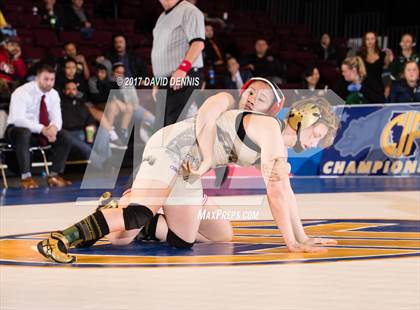 Thumbnail 3 in CIF State Girls Wrestling Championships (Finals) photogallery.