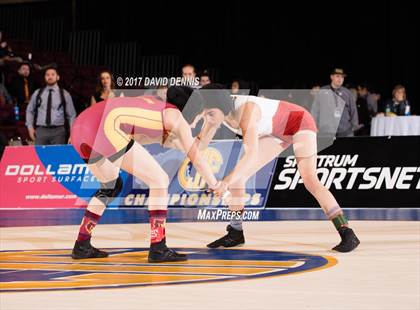 Thumbnail 1 in CIF State Girls Wrestling Championships (Finals) photogallery.