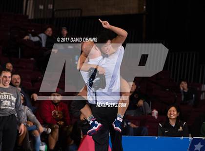 Thumbnail 2 in CIF State Girls Wrestling Championships (Finals) photogallery.
