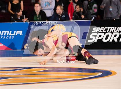 Thumbnail 3 in CIF State Girls Wrestling Championships (Finals) photogallery.