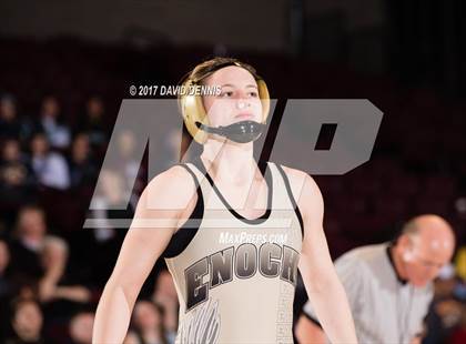 Thumbnail 2 in CIF State Girls Wrestling Championships (Finals) photogallery.