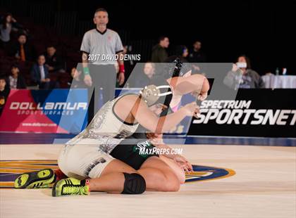Thumbnail 1 in CIF State Girls Wrestling Championships (Finals) photogallery.