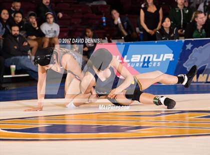 Thumbnail 1 in CIF State Girls Wrestling Championships (Finals) photogallery.
