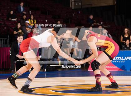 Thumbnail 2 in CIF State Girls Wrestling Championships (Finals) photogallery.