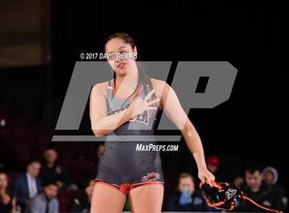 Thumbnail 2 in CIF State Girls Wrestling Championships (Finals) photogallery.