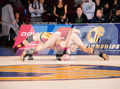 Thumbnail 1 in CIF State Girls Wrestling Championships (Finals) photogallery.