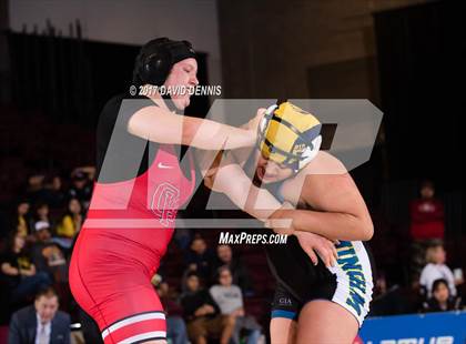 Thumbnail 2 in CIF State Girls Wrestling Championships (Finals) photogallery.