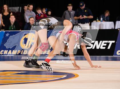 Thumbnail 2 in CIF State Girls Wrestling Championships (Finals) photogallery.