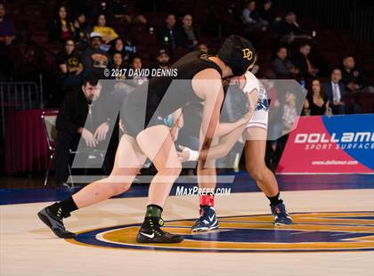 Thumbnail 3 in CIF State Girls Wrestling Championships (Finals) photogallery.