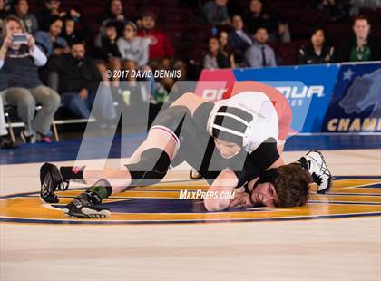 Thumbnail 3 in CIF State Girls Wrestling Championships (Finals) photogallery.