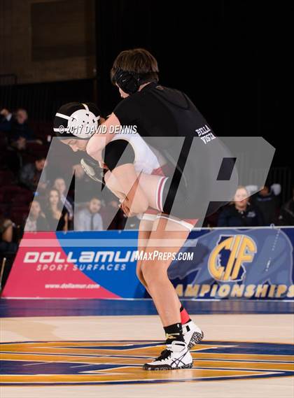 Thumbnail 2 in CIF State Girls Wrestling Championships (Finals) photogallery.