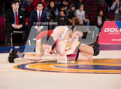Thumbnail 1 in CIF State Girls Wrestling Championships (Finals) photogallery.