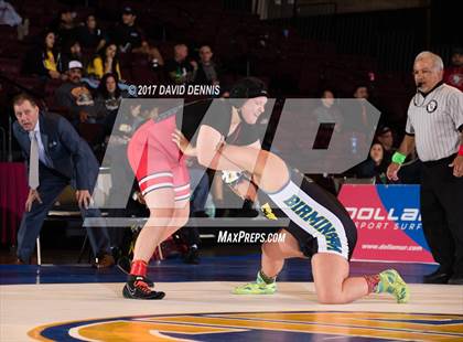 Thumbnail 2 in CIF State Girls Wrestling Championships (Finals) photogallery.