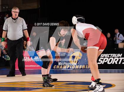 Thumbnail 1 in CIF State Girls Wrestling Championships (Finals) photogallery.