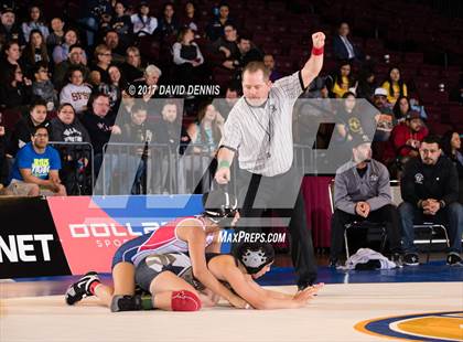 Thumbnail 2 in CIF State Girls Wrestling Championships (Finals) photogallery.
