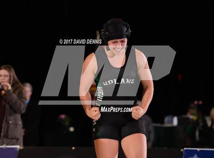 Thumbnail 2 in CIF State Girls Wrestling Championships (Finals) photogallery.