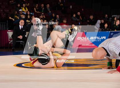 Thumbnail 2 in CIF State Girls Wrestling Championships (Finals) photogallery.