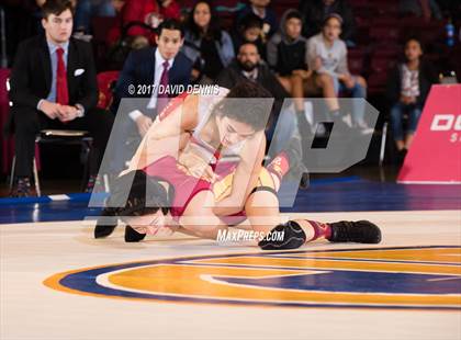 Thumbnail 2 in CIF State Girls Wrestling Championships (Finals) photogallery.
