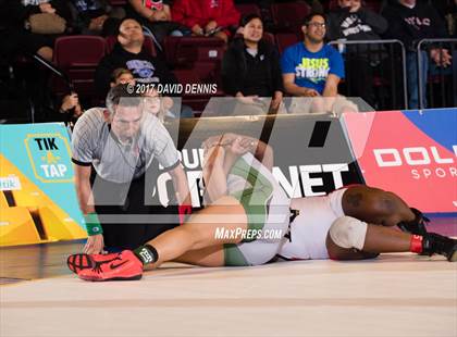 Thumbnail 2 in CIF State Girls Wrestling Championships (Finals) photogallery.