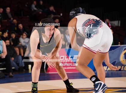 Thumbnail 1 in CIF State Girls Wrestling Championships (Finals) photogallery.
