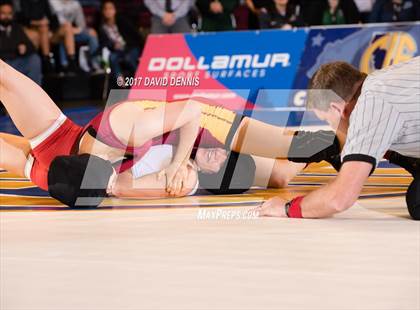 Thumbnail 2 in CIF State Girls Wrestling Championships (Finals) photogallery.