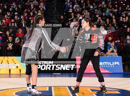 Thumbnail 3 in CIF State Girls Wrestling Championships (Finals) photogallery.