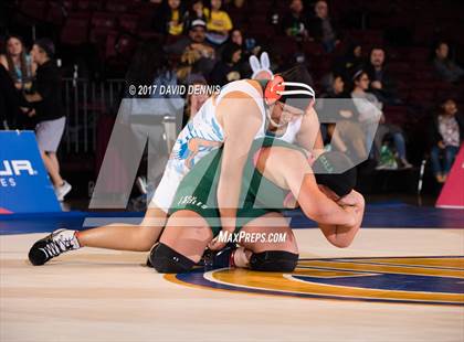 Thumbnail 1 in CIF State Girls Wrestling Championships (Finals) photogallery.