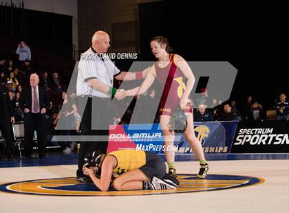 Thumbnail 1 in CIF State Girls Wrestling Championships (Finals) photogallery.