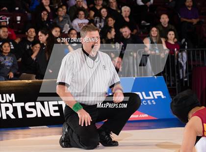 Thumbnail 1 in CIF State Girls Wrestling Championships (Finals) photogallery.