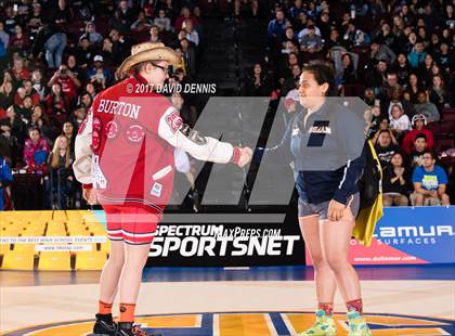 Thumbnail 1 in CIF State Girls Wrestling Championships (Finals) photogallery.
