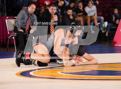 Thumbnail 2 in CIF State Girls Wrestling Championships (Finals) photogallery.