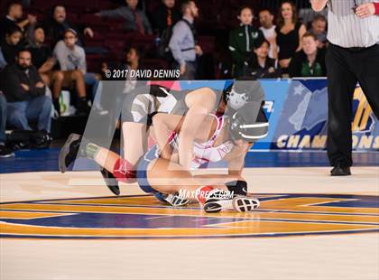 Thumbnail 2 in CIF State Girls Wrestling Championships (Finals) photogallery.