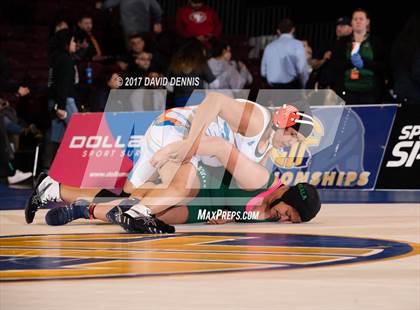 Thumbnail 2 in CIF State Girls Wrestling Championships (Finals) photogallery.
