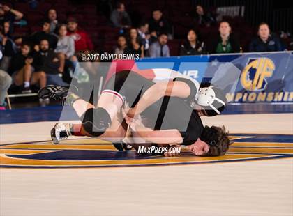 Thumbnail 2 in CIF State Girls Wrestling Championships (Finals) photogallery.