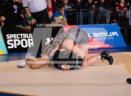 Thumbnail 2 in CIF State Girls Wrestling Championships (Finals) photogallery.