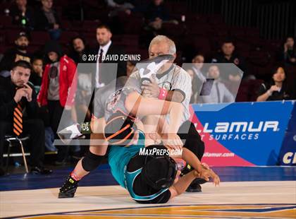 Thumbnail 2 in CIF State Girls Wrestling Championships (Finals) photogallery.