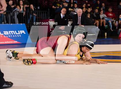 Thumbnail 1 in CIF State Girls Wrestling Championships (Finals) photogallery.