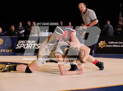 Thumbnail 3 in CIF State Girls Wrestling Championships (Finals) photogallery.