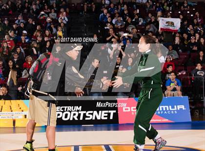Thumbnail 3 in CIF State Girls Wrestling Championships (Finals) photogallery.