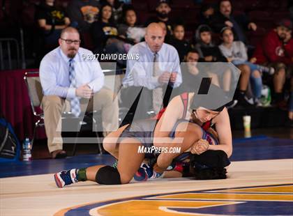 Thumbnail 3 in CIF State Girls Wrestling Championships (Finals) photogallery.