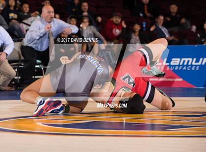 Thumbnail 3 in CIF State Girls Wrestling Championships (Finals) photogallery.