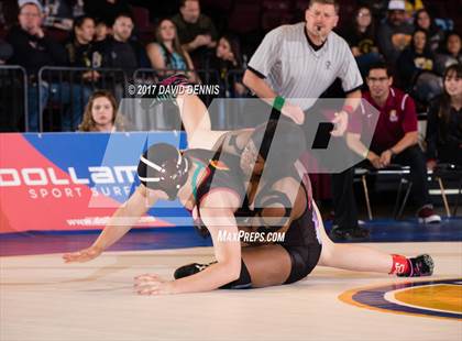 Thumbnail 1 in CIF State Girls Wrestling Championships (Finals) photogallery.