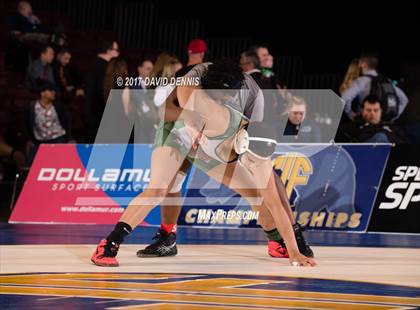 Thumbnail 1 in CIF State Girls Wrestling Championships (Finals) photogallery.